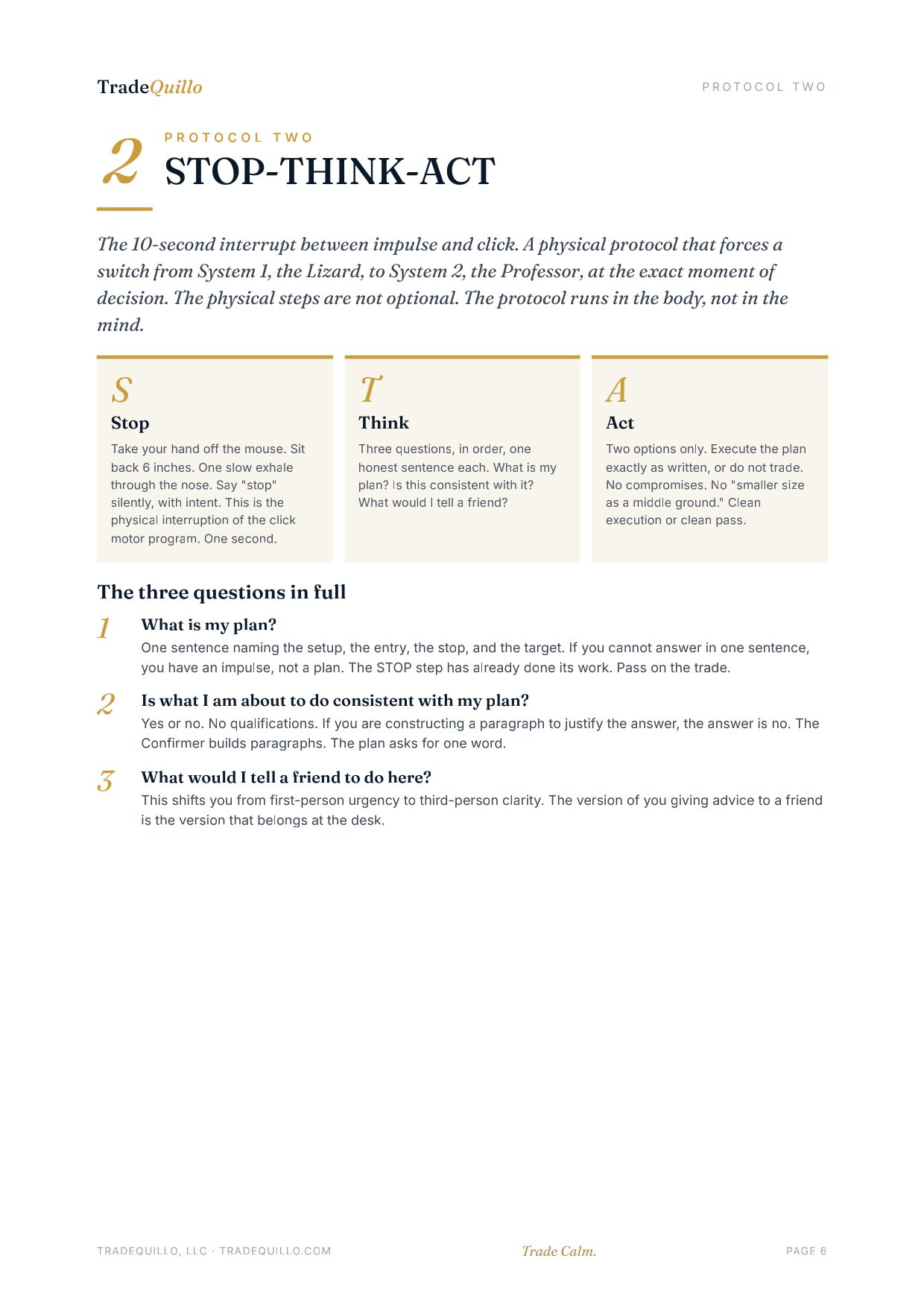The Trade Calm Playbook, page 6 of 14