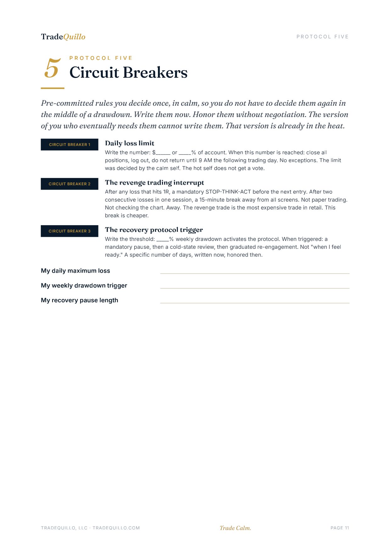 The Trade Calm Playbook, page 11 of 14